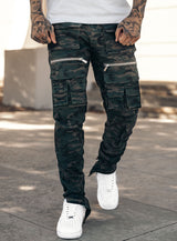 Cargo Jeans V5 in Camo