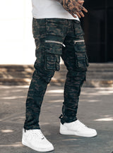 Cargo Jeans V5 in Camo