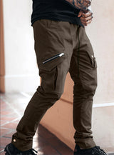Utility Cargo Pants V11 in Brown