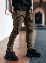 Utility Cargo Pants V11 in Brown