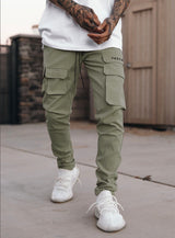 Utility Cargo Pants V6 in Light Olive
