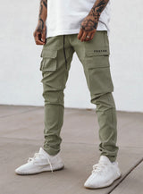 Utility Cargo Pants V6 in Light Olive