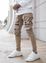 Utility Cargo Pants V7 in Beige