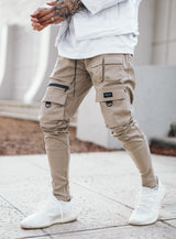 Utility Cargo Pants V7 in Beige