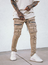 Utility Cargo Pants V3 in Sand Beige