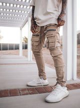 Utility Cargo Pants V3 in Sand Beige