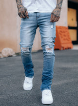 Vapor Stacked Jeans
