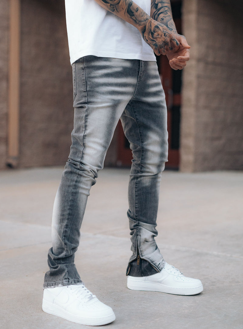 Cloud Stacked Jeans