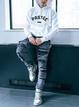 Patché Hoodie in White