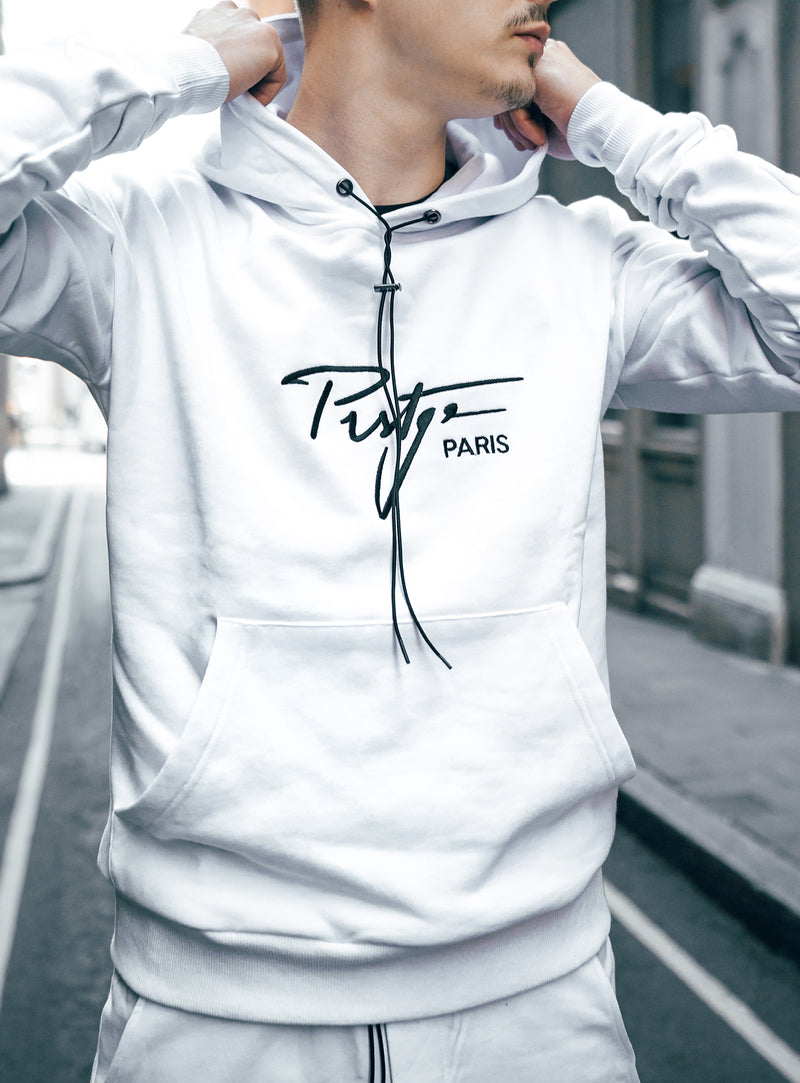 Signature Hoodie V1 in White