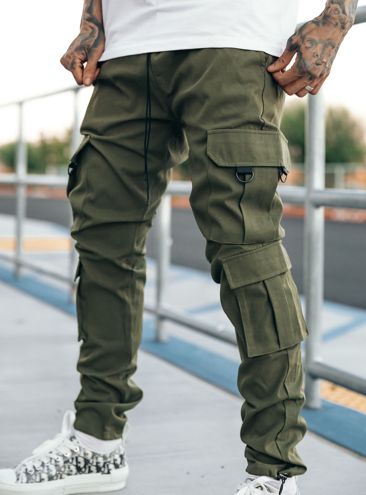DIGAWEL Cargo Pants カーキ Field cargo pants (garment dye) – DIGAWEL ONLINE STORE
