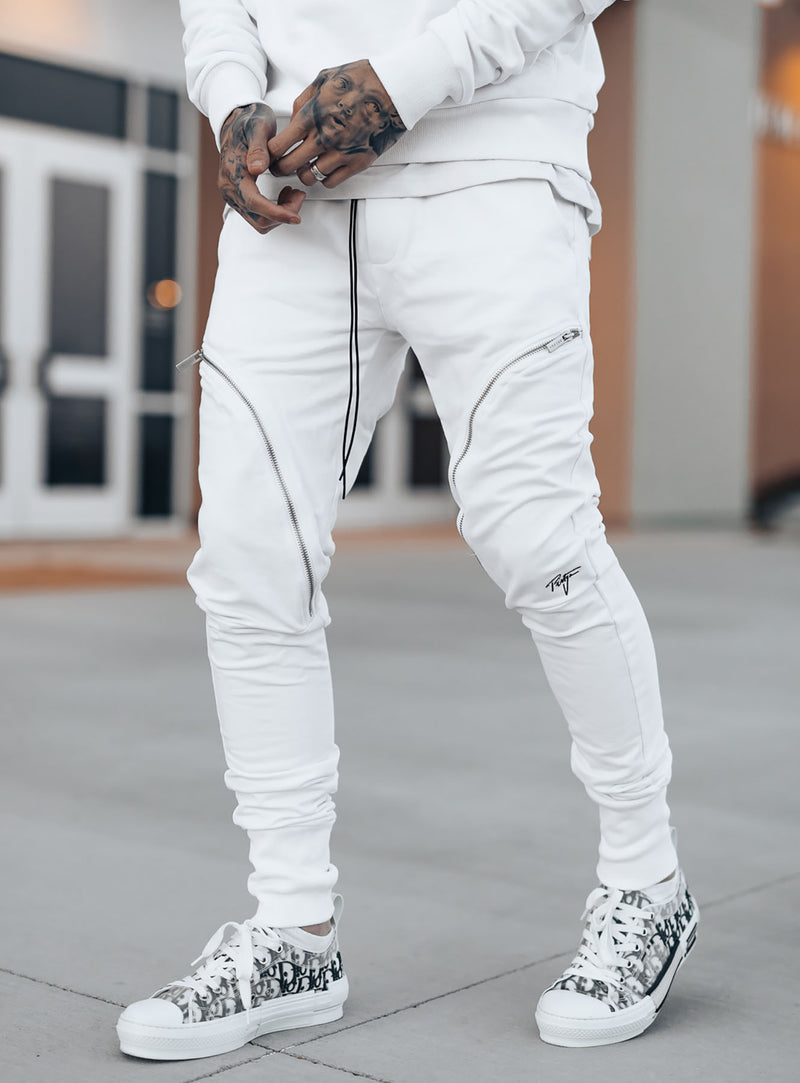 Signature Jogger Pants V1 in White